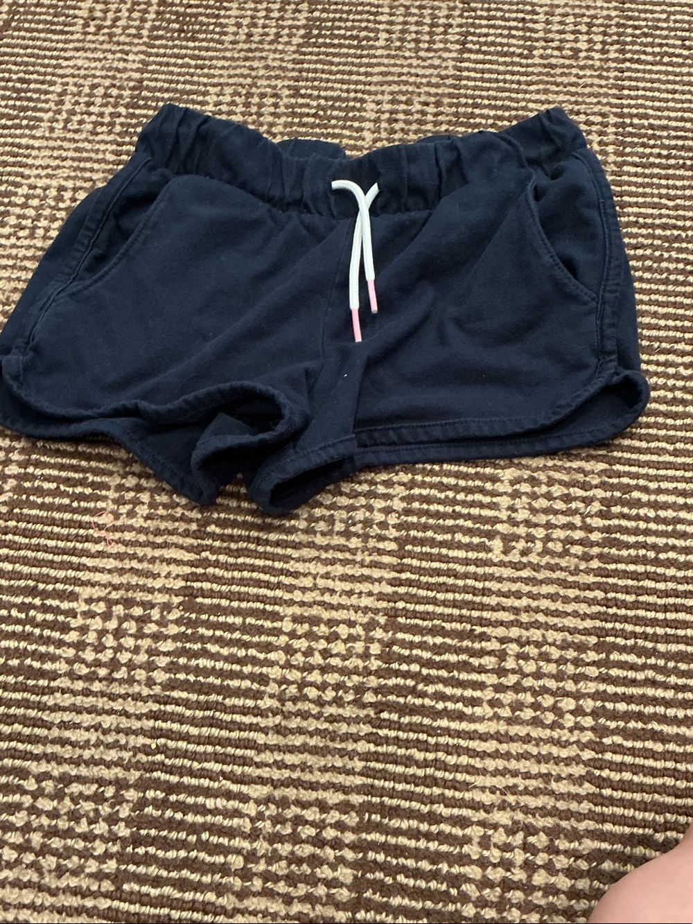Classic Navy kids Lounge Shorts with Drawstring